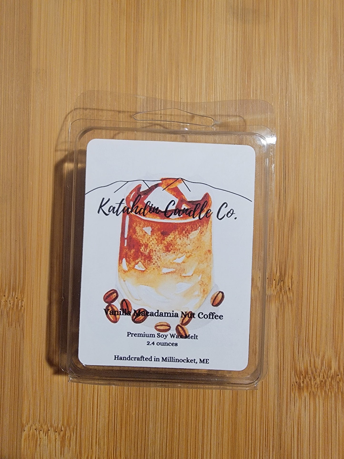 Vanilla Macadamia Nut Coffee 2.4oz Wax Melt