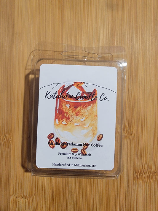 Vanilla Macadamia Nut Coffee 2.4oz Wax Melt