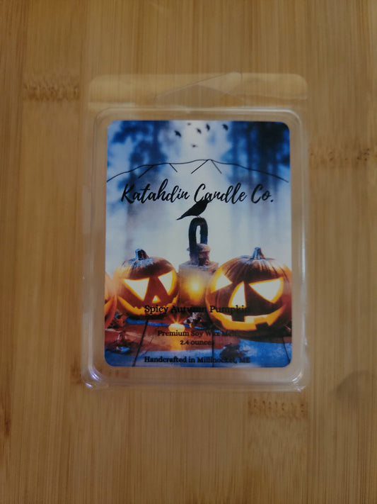 Spicy Autumn Pumpkin 2.4oz Wax Melt