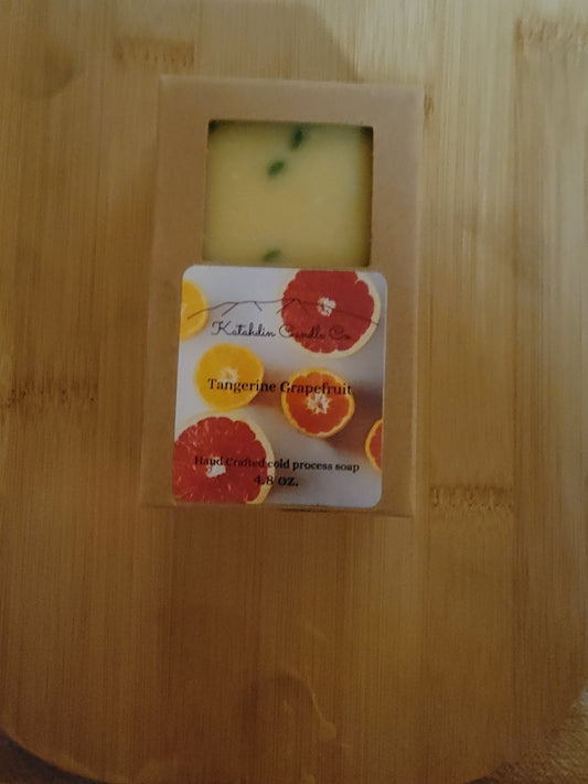 Tangerine Grapefruit Cold Process Soap
