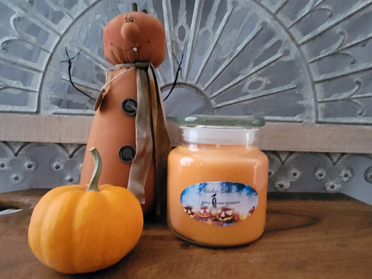 Spicy Autumn Pumpkin 18 oz. single wick soy candle